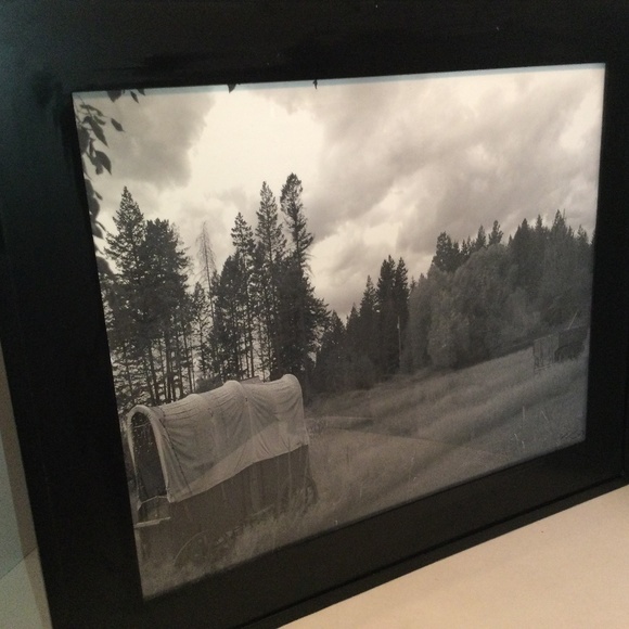 Photography - Covered Wagon - Taken in Gordon, Montana 2007 ( Framed 21” x 25” )